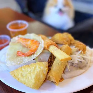 #18 Bánh Cuốn Đặc Biệt: Combo Rice Noodle Rolls | $16 (Tax included. Cash only!)