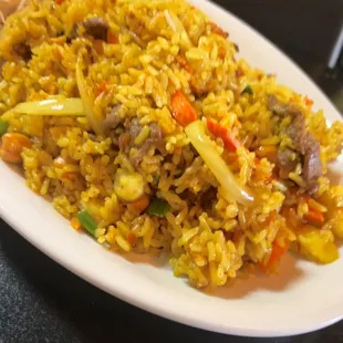 Curry fried rice