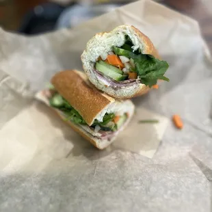 Cold-cut Pate Banh Mi