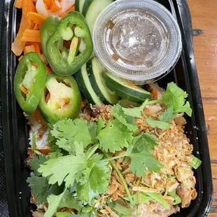 Lemongrass Chicken Noodle Bowl