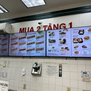 menus