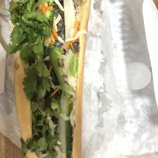 12. Lemongrass Beef Sandwich