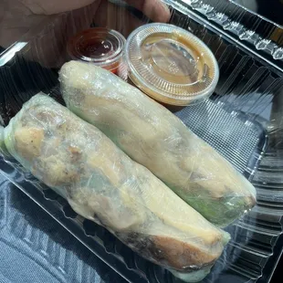 18. Grilled Chicken Spring Roll