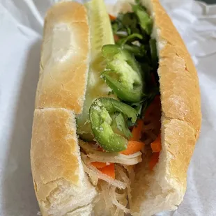 Shredded Pork Banh Mi