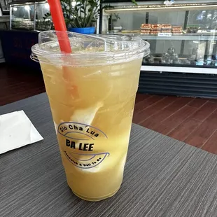 Coconut sugar cane juice