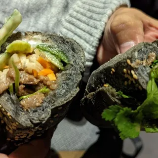 C3. Grill Beef CHARCOAL BREAD(bo nuong)