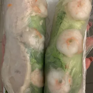 2 Shrimp and Pork Spring Rolls