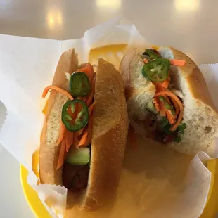 The roast pork Banh Mi. So good