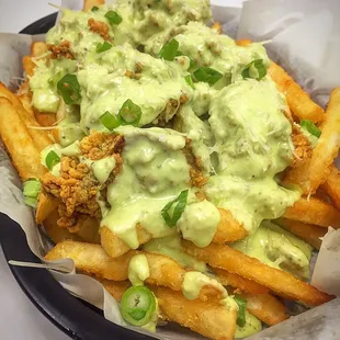 Oyster Rockefeller Fries