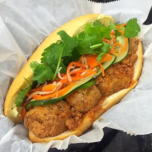 Meatball (Xiu Mai) Banh Mi