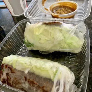 Grilled Pork Spring Rolls