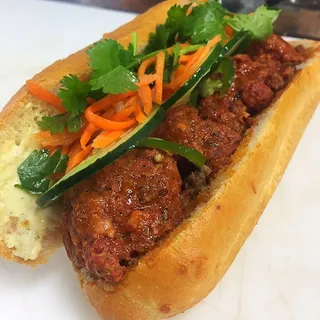 Meatball Banh Mi