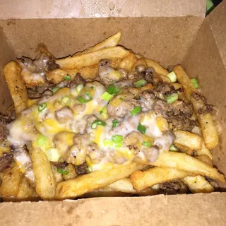 Cheese Burger Fries