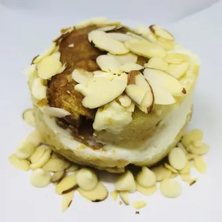 White Chocolate Almond Bread Pudding