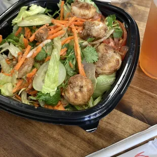 Grilled Shrimp Salad