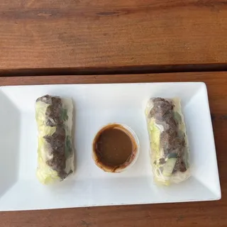 Beef Spring Rolls