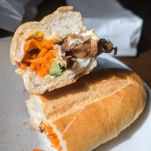 October 13, 2024; Grilled Chicken Banh Mi ($10.25).