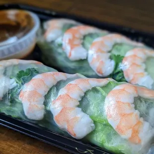 April 28, 2024; Summer Rolls ($6.75).