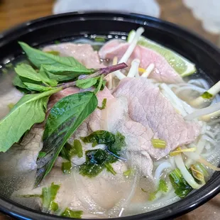 August 15, 2024; Beef Pho ($12.75).