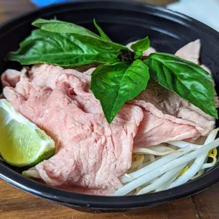 April 28, 2024; Beef Pho ($12.75).