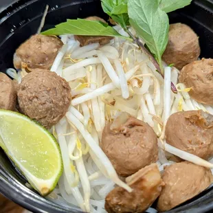 August 15, 2024; Beef Ball Pho ($12.75).