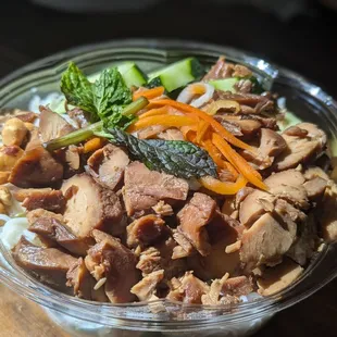 September 15, 2024; Rice Vermicelli Salad with Grilled Chicken.