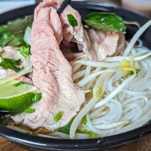 April 28, 2024; Beef Pho ($12.75).