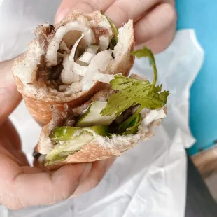 Grilled Pork Sandwich