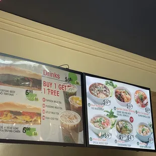 sushi and sashimi, menu