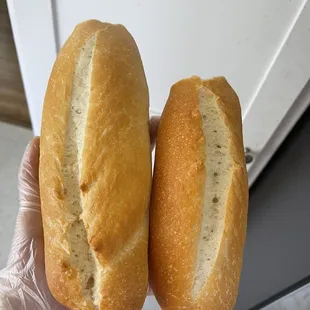 Super tiny banh mi, my family is so angry