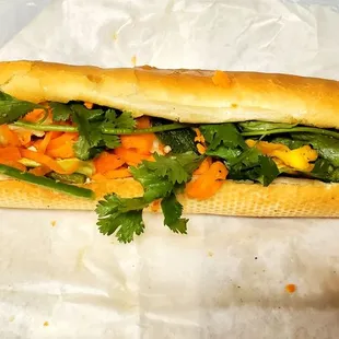 Chả Trung Chiên Egg and Meatloaf Sandwich