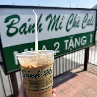 Iced coffee