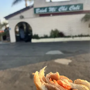 pork pate sandwich