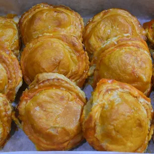 a box of freshly baked pastries