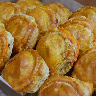 a box of baked pastries