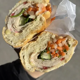 #3. Banh Mi Thit Do Cha Lua