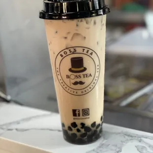 Milk Tea with Tapioca