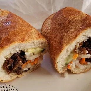 Grilled Pork Banh Sandwich