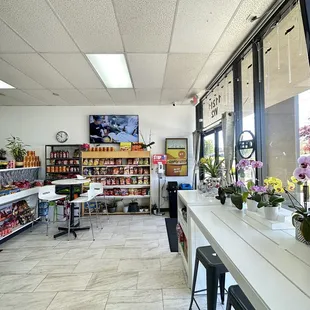 Cozy and limited indoor sitting