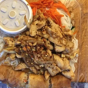 Vermicelli with chicken