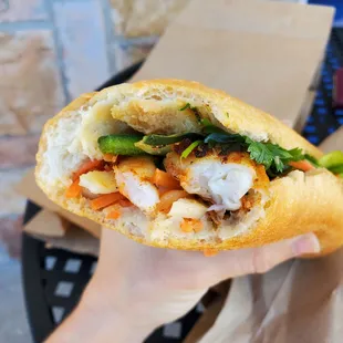 Shrimp Banh Mi