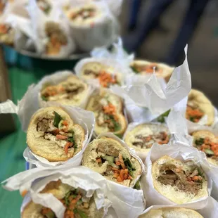 Tofu banhmi- huge hit. Everyone loved it.