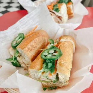 Chicken banh mi