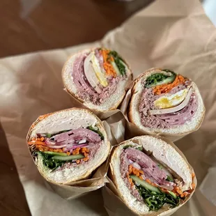 Combo Pork Sandwich &amp; another with Egg