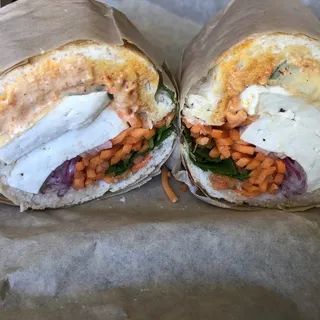 Red Curry Spicy Tofu Sandwich