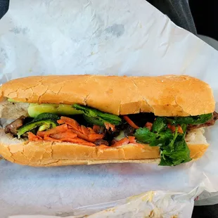 Pork banh mi