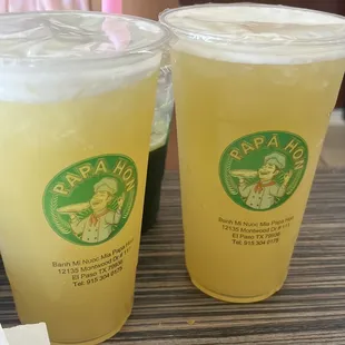 Both original sugarcane juice