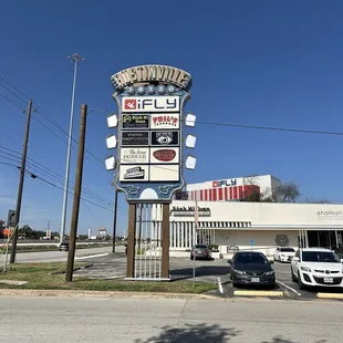 Sign from the street