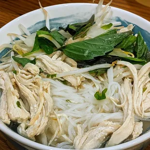March 11 2021; Shredded chicken pho ($10.50).