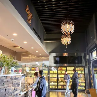 Lobby and order counter